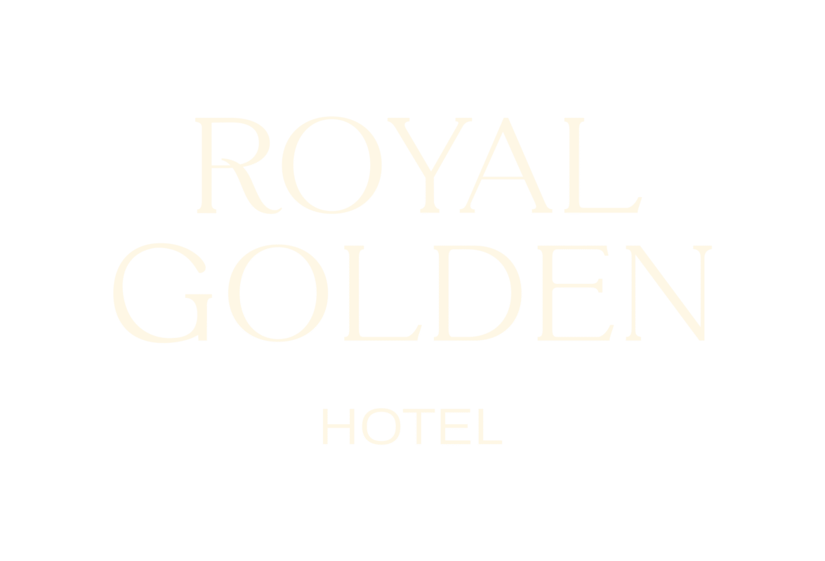 RoyalGolden logo vertical offwhite