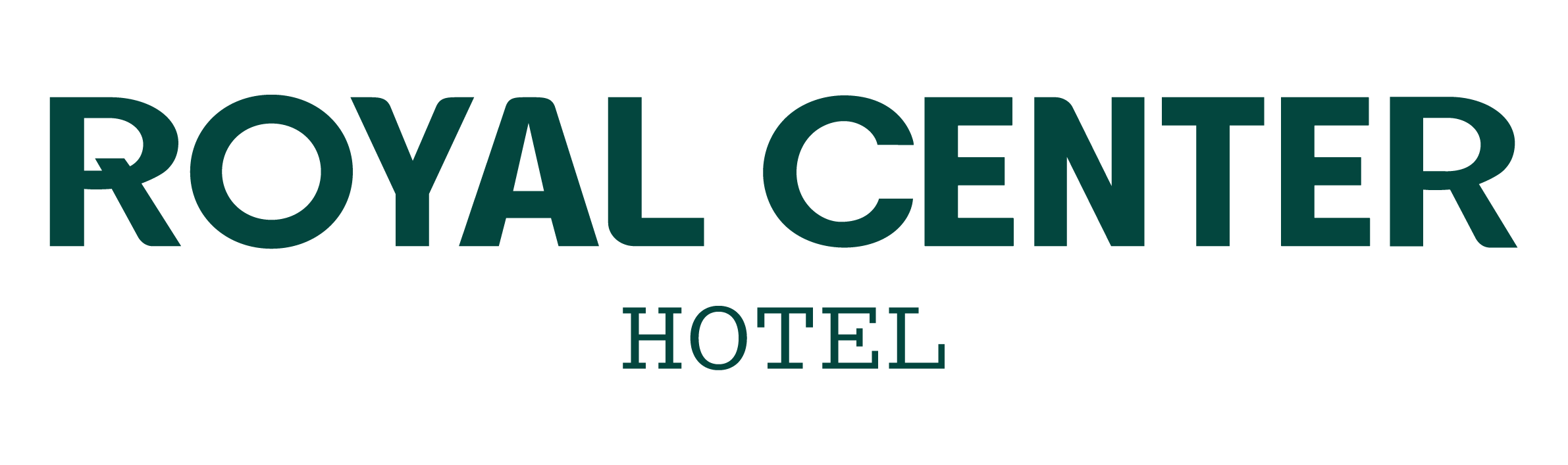 RoyalCenter Logo principal completo floresta